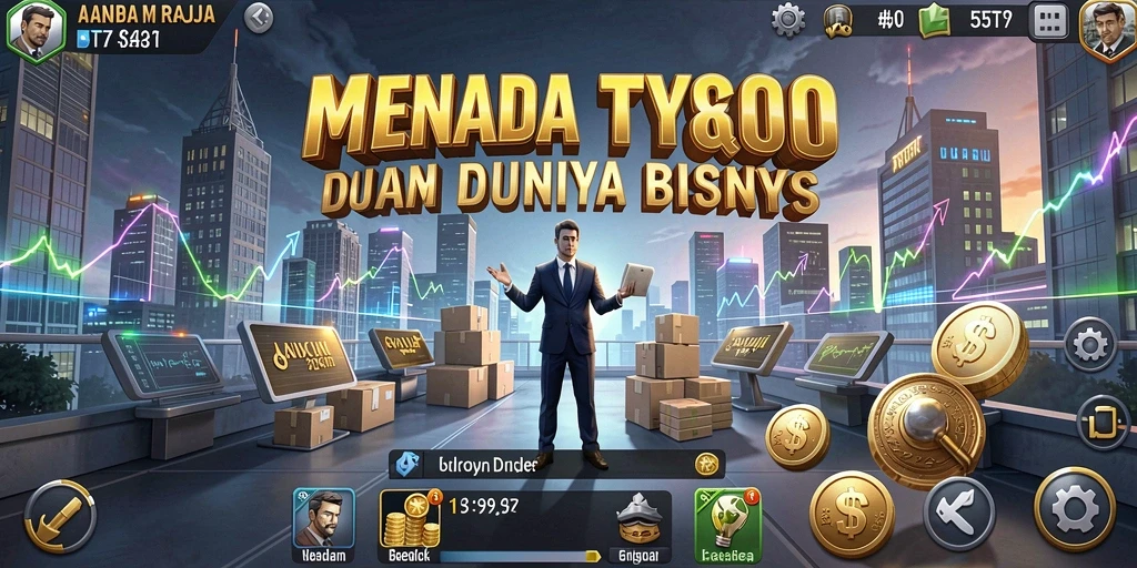 Screenshot utama 55RT menampilkan pengalaman gameplay Tycoon yang mendebarkan.
