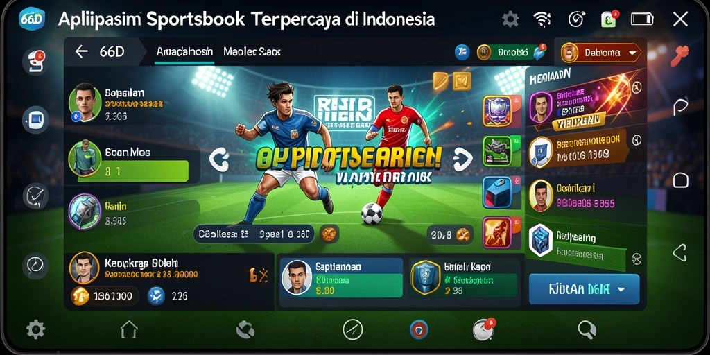 Menampilkan pengalaman taruhan olahraga yang seru.
