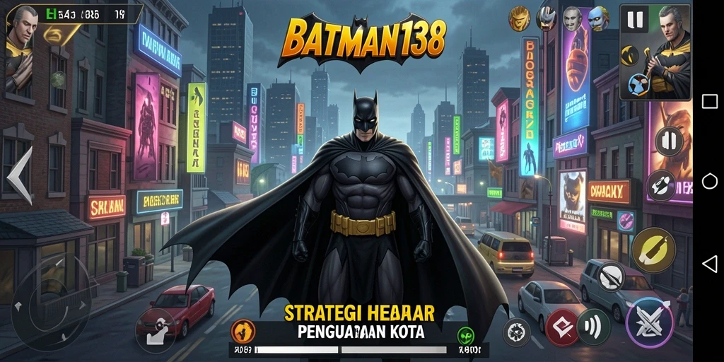 Screenshot gameplay BATMAN138 menampilkan aksi strategi yang mendebarkan.
