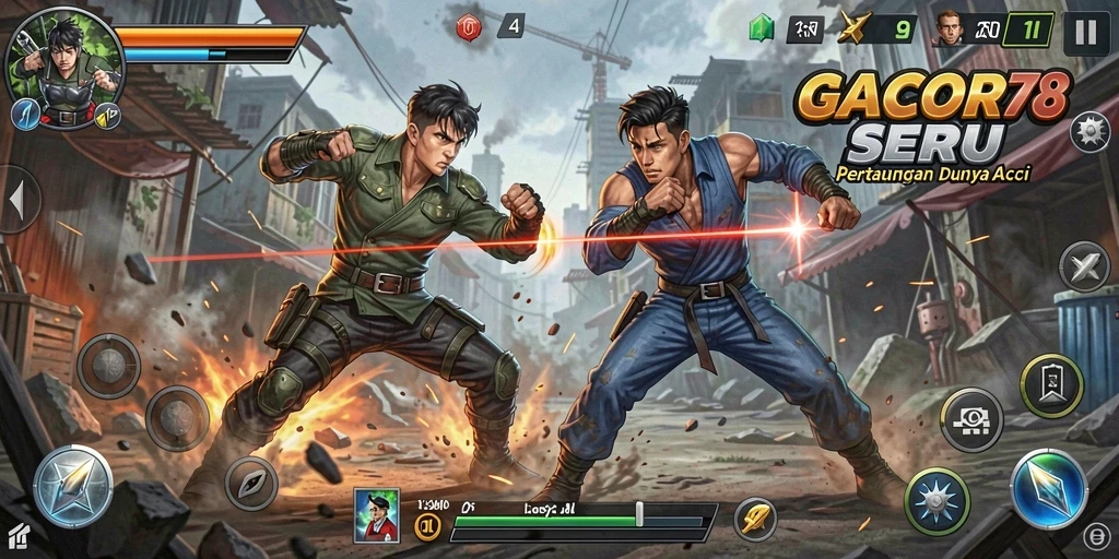 Tangkapan layar gameplay GACOR78 yang penuh aksi dan tantangan.