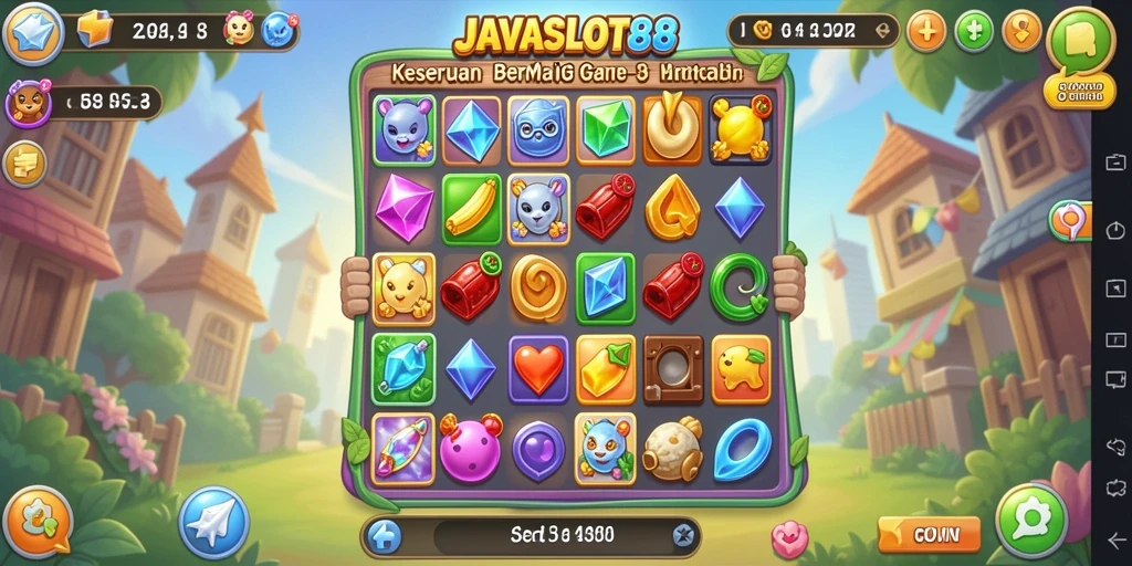 Gameplay seru dan warna-warni dari JAVASLOT88.