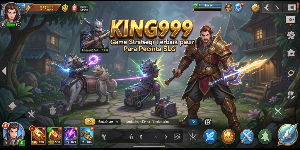 Tangkapan layar KING999 menampilkan aksi seru dalam pertempuran strategi.