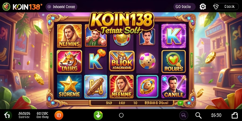 Tampilan gameplay KOIN138 yang menarik saat bermain Slot.