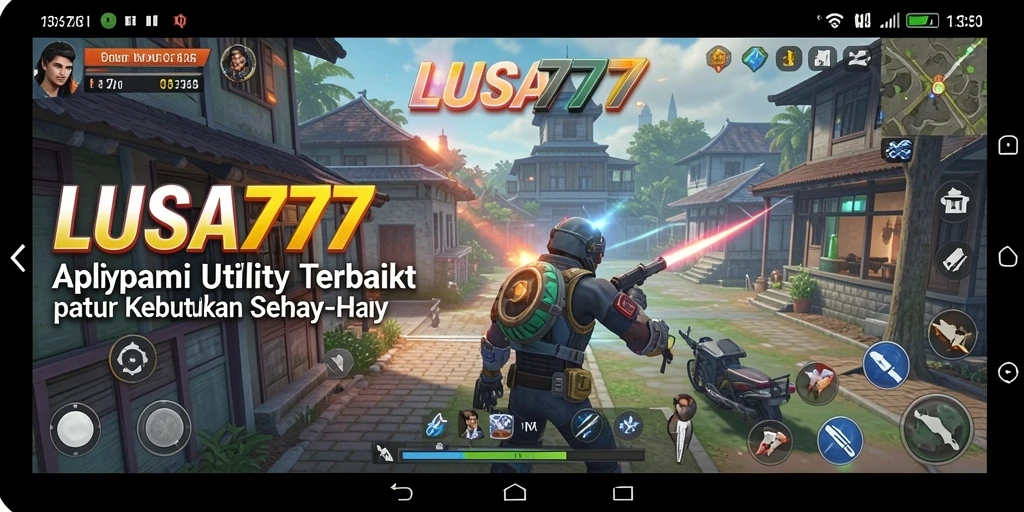 Tampilan antarmuka LUSA777 yang sederhana dan efisien untuk utilitas sehari-hari.