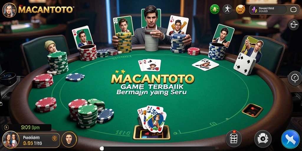 Tangkapan layar gameplay <strong>MACANTOTO</strong> yang menarik dan seru di dunia poker.