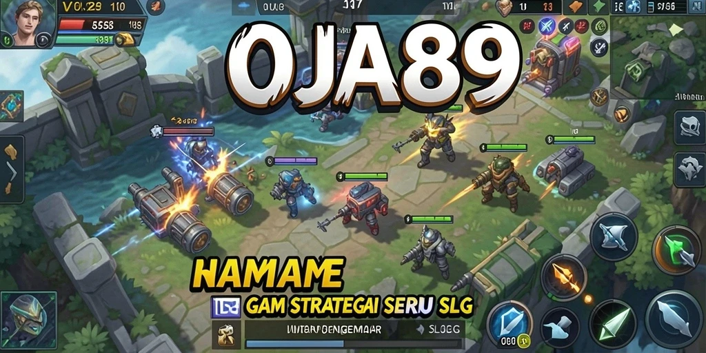 Gameplay OJA89 yang menarik dan penuh strategi dalam bertarung.