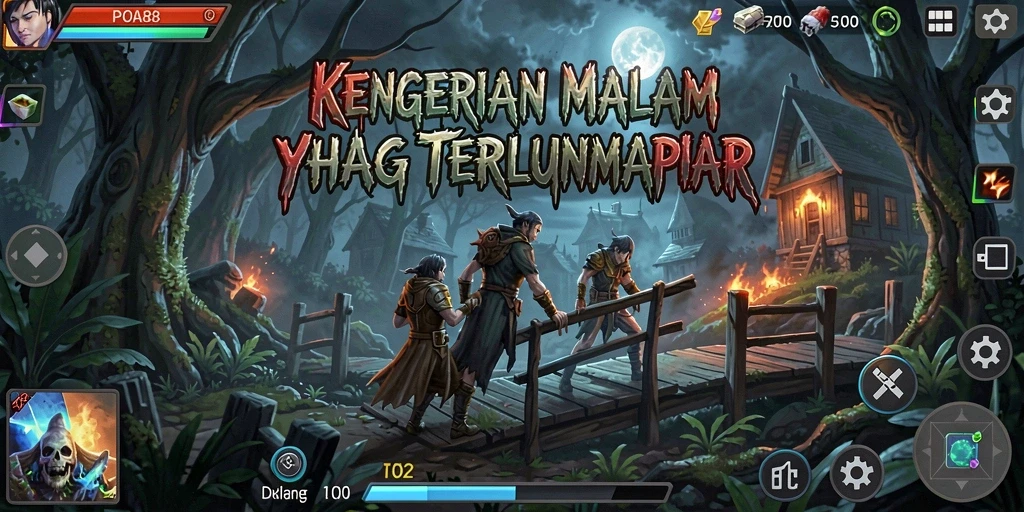 Tangkapan layar menampilkan gameplay mencekam dari POA88 yang penuh kengerian.