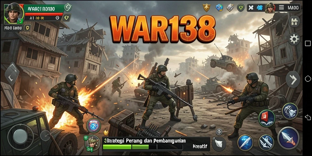 Gameplay SLG seru dengan strategi dan pertempuran yang mendebarkan.